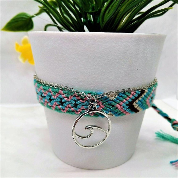 Wave Anklet Set of 2 - Picture 2 of 3